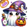 Halloween Color by Number Game app icon