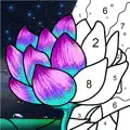 Paint by Number Coloring Game app icon